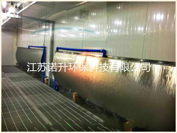 噴漆室的供風(fēng)、排風(fēng)方式等配套裝置。